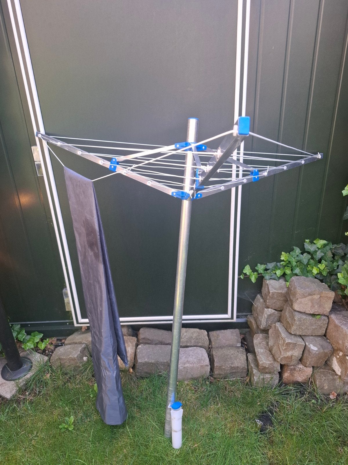 campingdroogmolen, Ophalen, Gebruikt, Droogmolen
