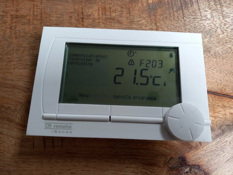 thermostaat remeha isense, Ophalen of Verzenden, Zo goed als nieuw