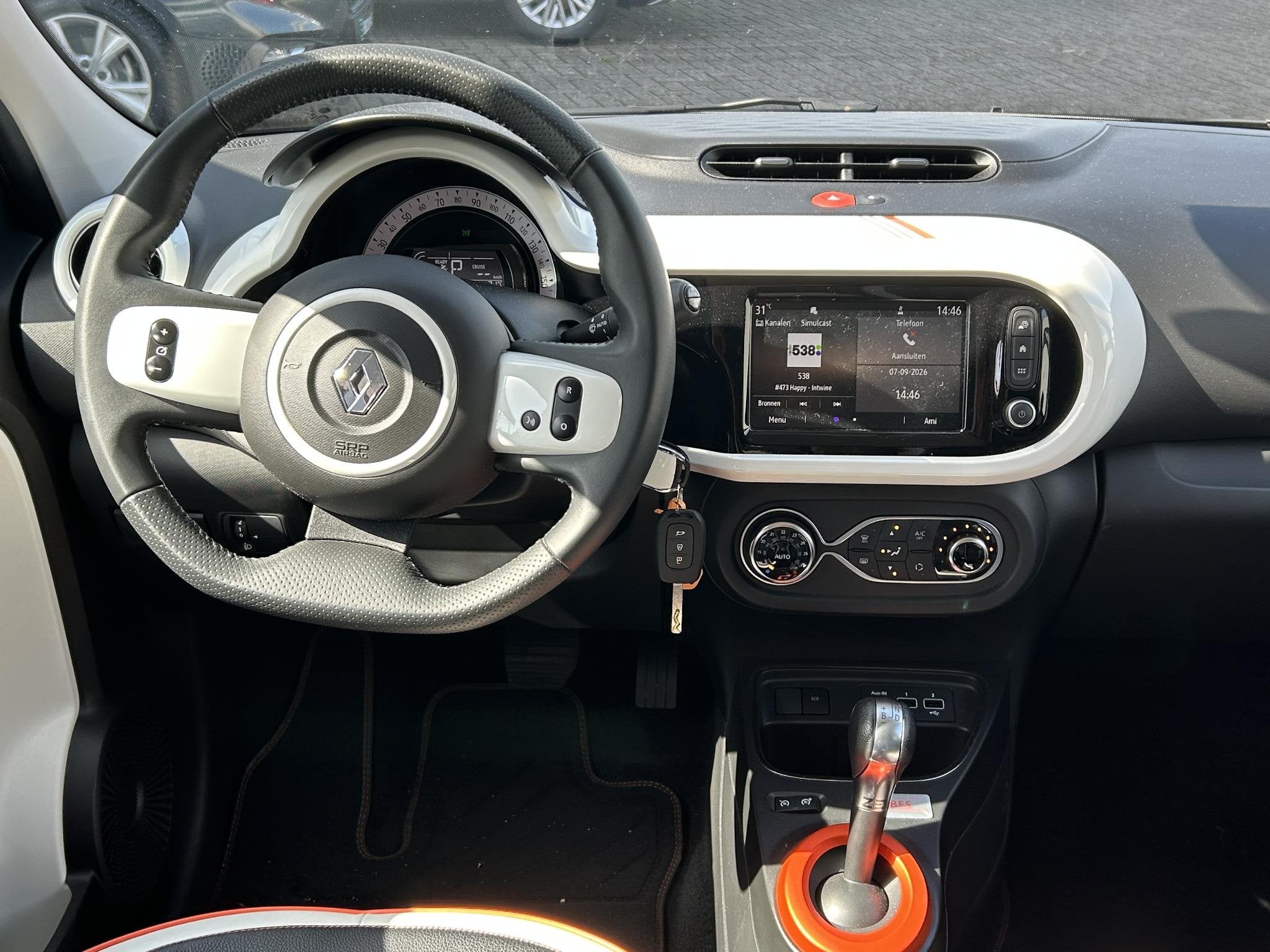 Renault Twingo Z.E. R80 Série Limitée Vibes SoH 93,8% | Ca, Met garantie (alle), Leder en Stof, Wit, 190 km