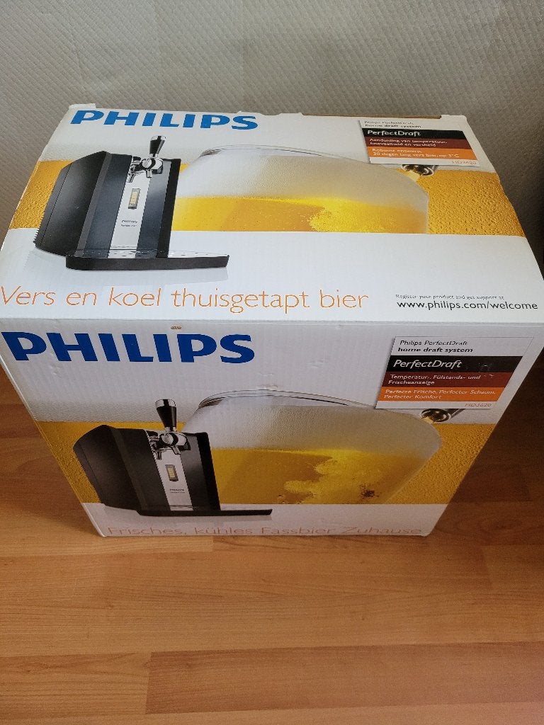 Beertender nieuw in de doos., Witgoed en Apparatuur, Thuistaps, Ophalen of Verzenden, Nieuw, Philips