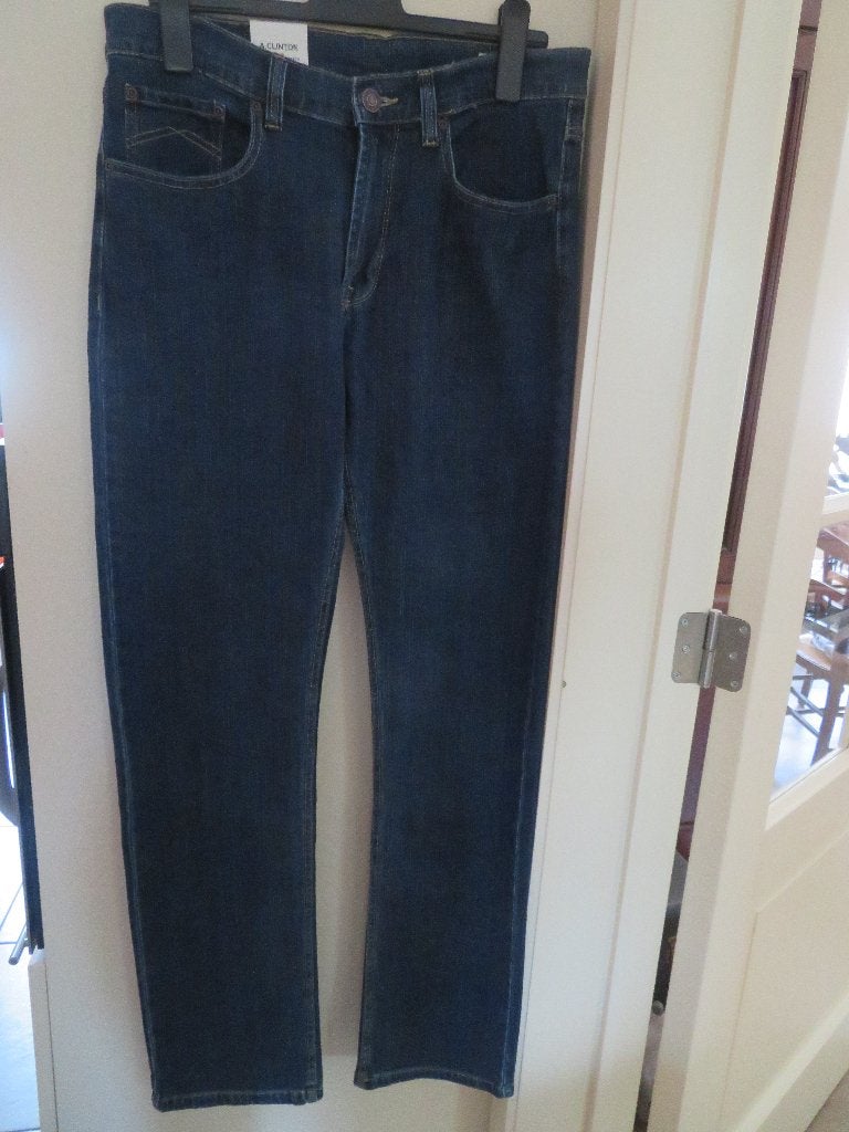 Heren jeans nieuw Maskovick maat W34/L34 Clinton stretch., Maskovick, Blauw, Nieuw, Ophalen of Verzenden