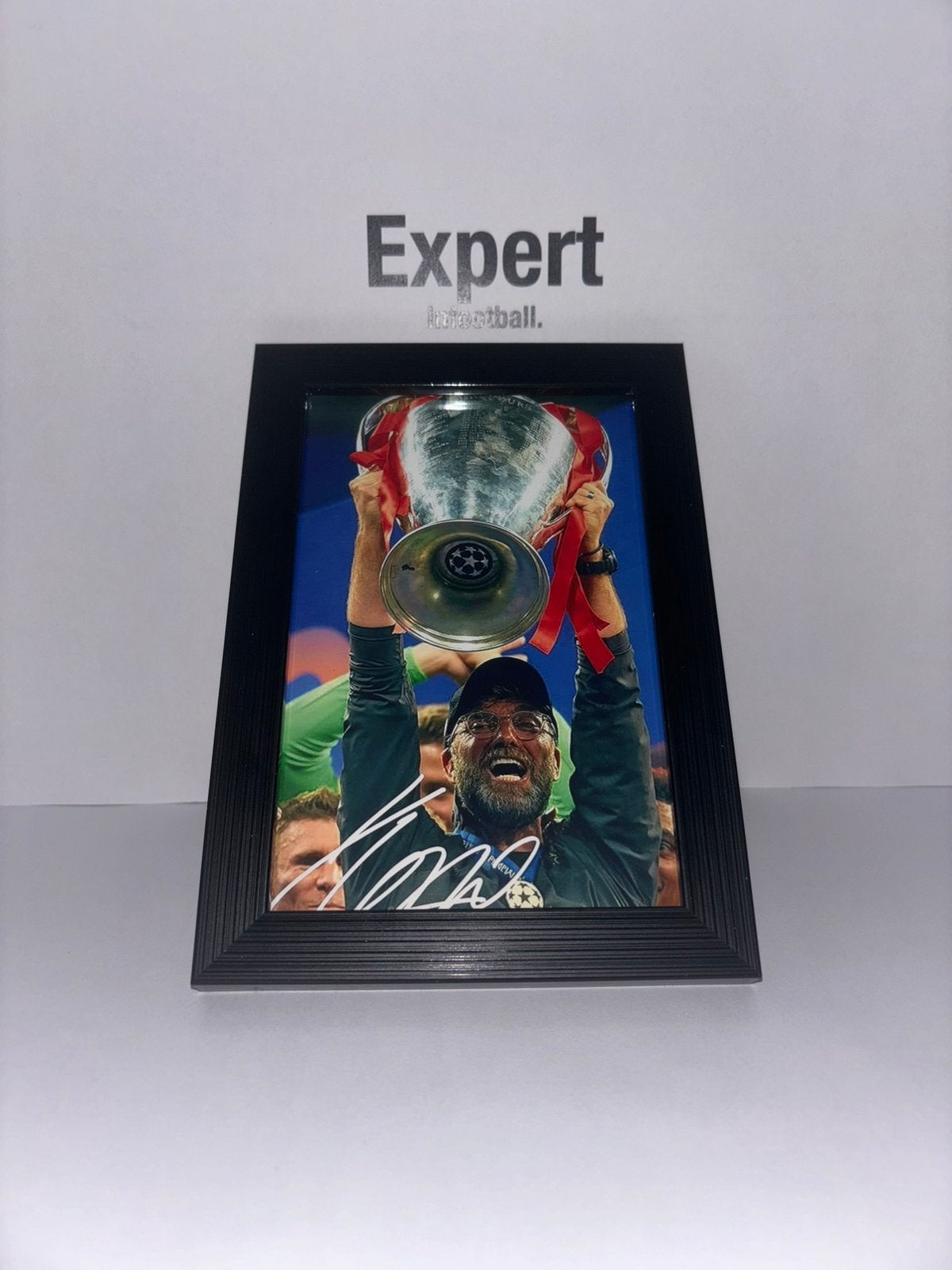 Klopp gesigneerde foto ingelijst - Liverpool, Ophalen of Verzenden, Nieuw, Buitenlandse clubs, Spelerskaart