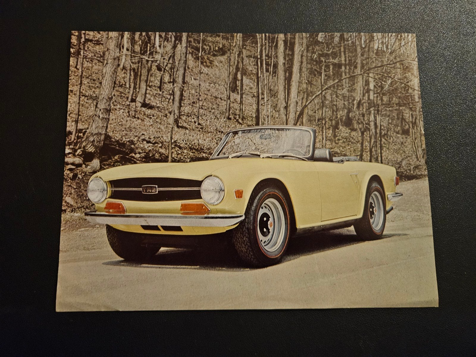 Leaflet Triumph TR6, Ophalen of Verzenden, Zo goed als nieuw, Overige merken