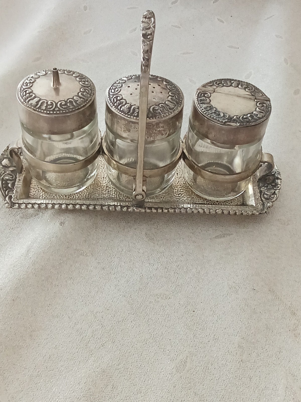 djokja zilver kruidenset., Ophalen of Verzenden, Zilver