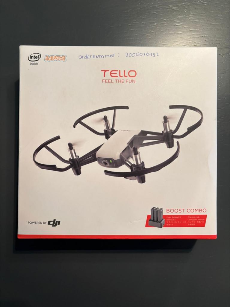 DJI Tello drone Boost combo, Audio, Tv en Foto, Drones, Zo goed als nieuw, Cameradrone, Standaard kwaliteit, DJI, 250 tot 900 gram