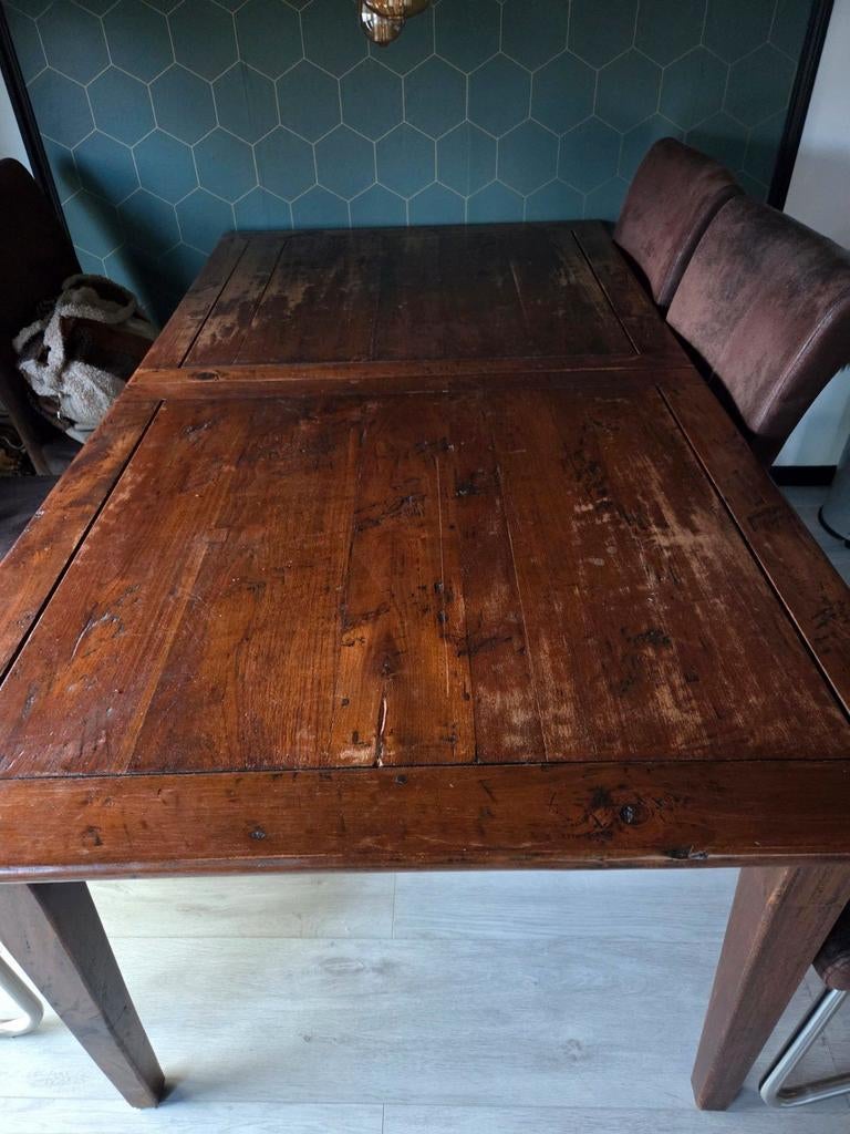 Uitschuifbare eettafel 180 x 90 cm, Huis en Inrichting, Tafels | Eettafels, Ophalen of Verzenden