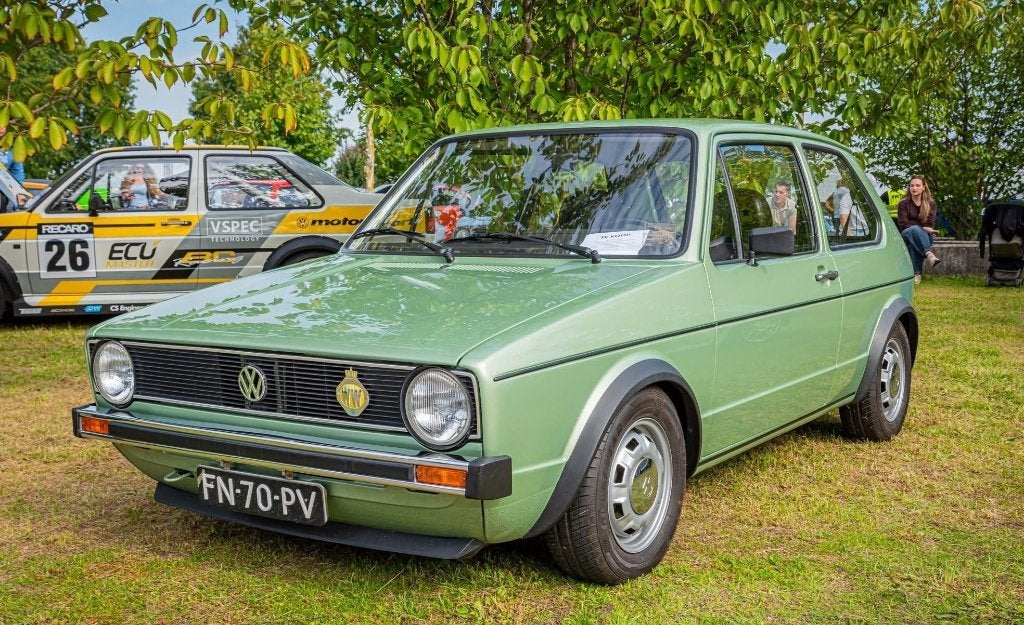Volkswagen Golf 1.5 S AUT 1980 Groen, Auto's, Automaat, 4 cilinders, Origineel Nederlands, 810 kg