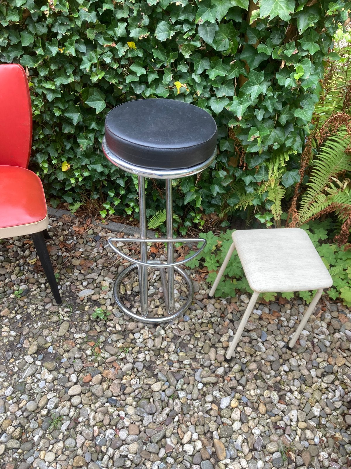 Vintage barkruk, Ophalen of Verzenden