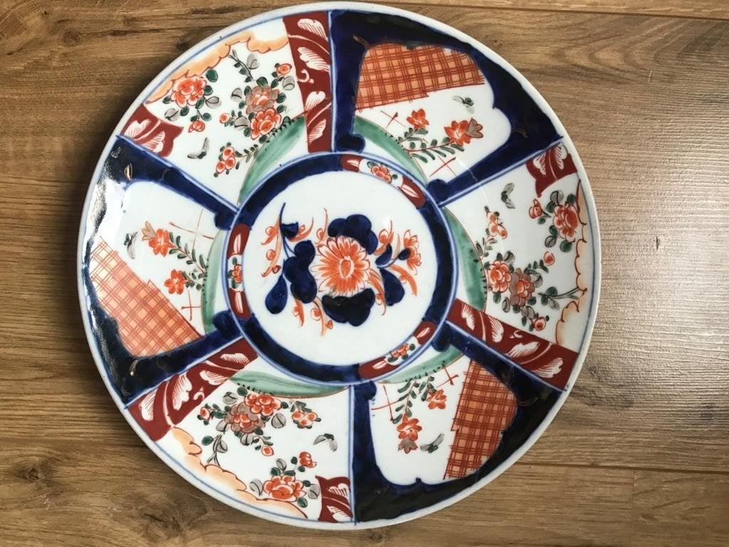 Imari porseleinen bord., Antiek en Kunst, Antiek | Wandborden en Tegels, Ophalen of Verzenden