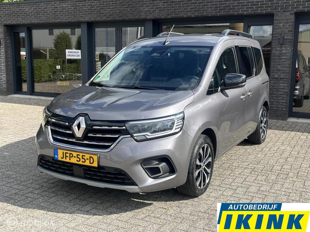 Renault Kangoo 1.3 TCe 130 Techno | Afneembare trekhaak, Auto's, Renault, Voorwielaandrijving, Gebruikt, Leder en Stof, 1333 cc