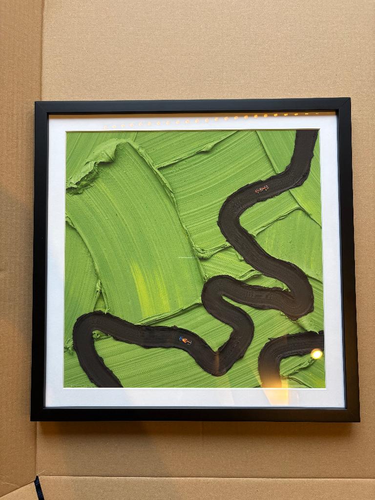 Werner Bronkhorst "On the right track", Antiek en Kunst, Ophalen of Verzenden