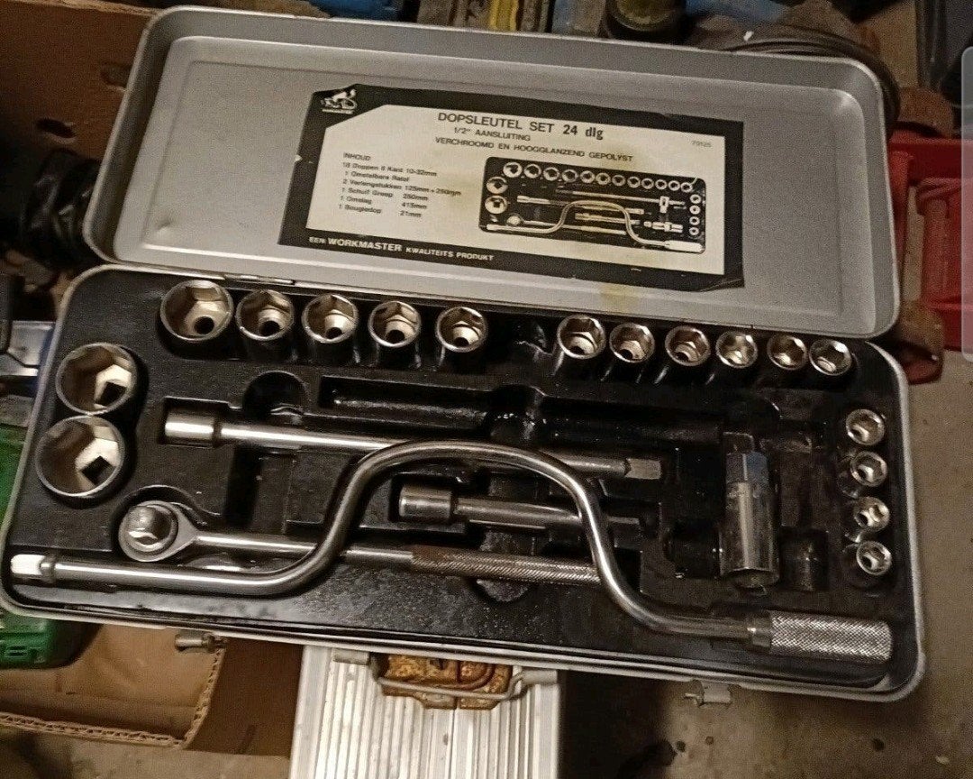 Dopsleutel set, Ophalen