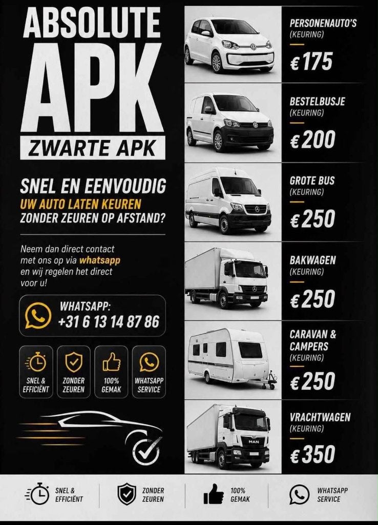 Apk keuren zonder zeuren - apk op afstand vandaag!, Ophalen