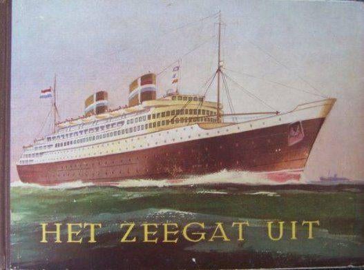 Plaatjesalbum scheepvaart van Hooimeijer Het Zeegat Uit, Ophalen of Verzenden, Gebruikt, Boek of Tijdschrift