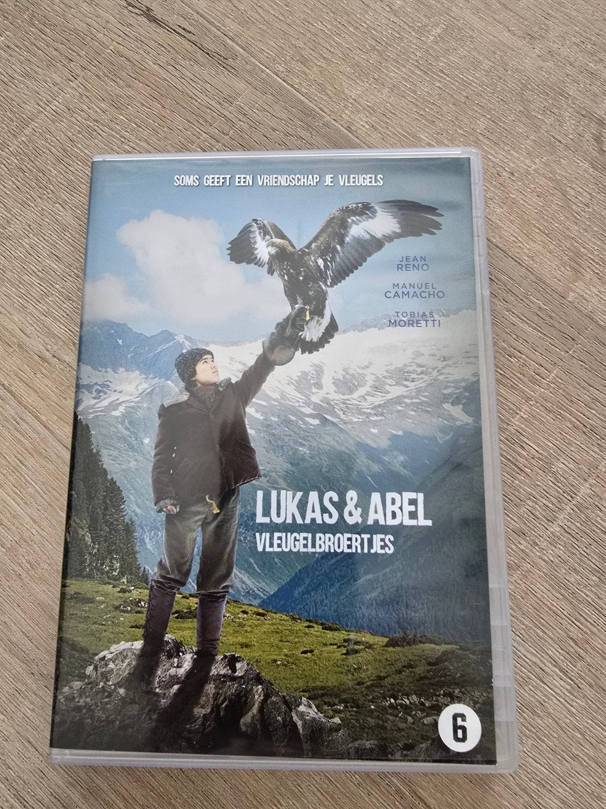 Dvd Lukas en Abel: Vleugelbroertjes - Jean Reno, Cd's en Dvd's, Alle leeftijden, Zo goed als nieuw, Dieren, Film