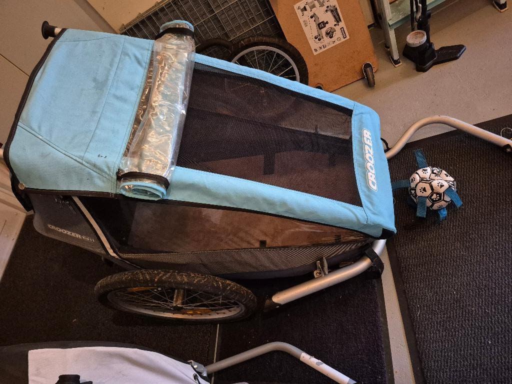 Croozer Hondenfietskar fietskar hond, Fietsen en Brommers, Fietsaccessoires | Aanhangers en Karren, Ophalen, Gebruikt, Opvouwbaar