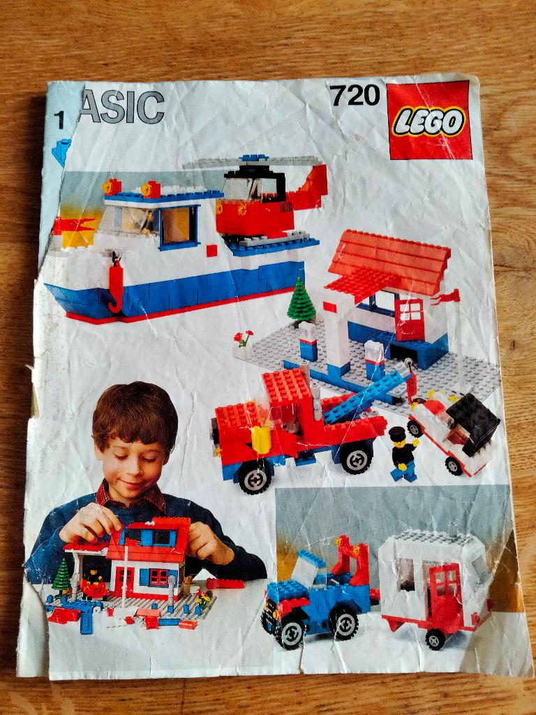 Lego basic 720, Kinderen en Baby's, Speelgoed | Duplo en Lego, Gebruikt, Lego, Losse stenen, Compleet, Overige thema's, Ophalen of Verzenden