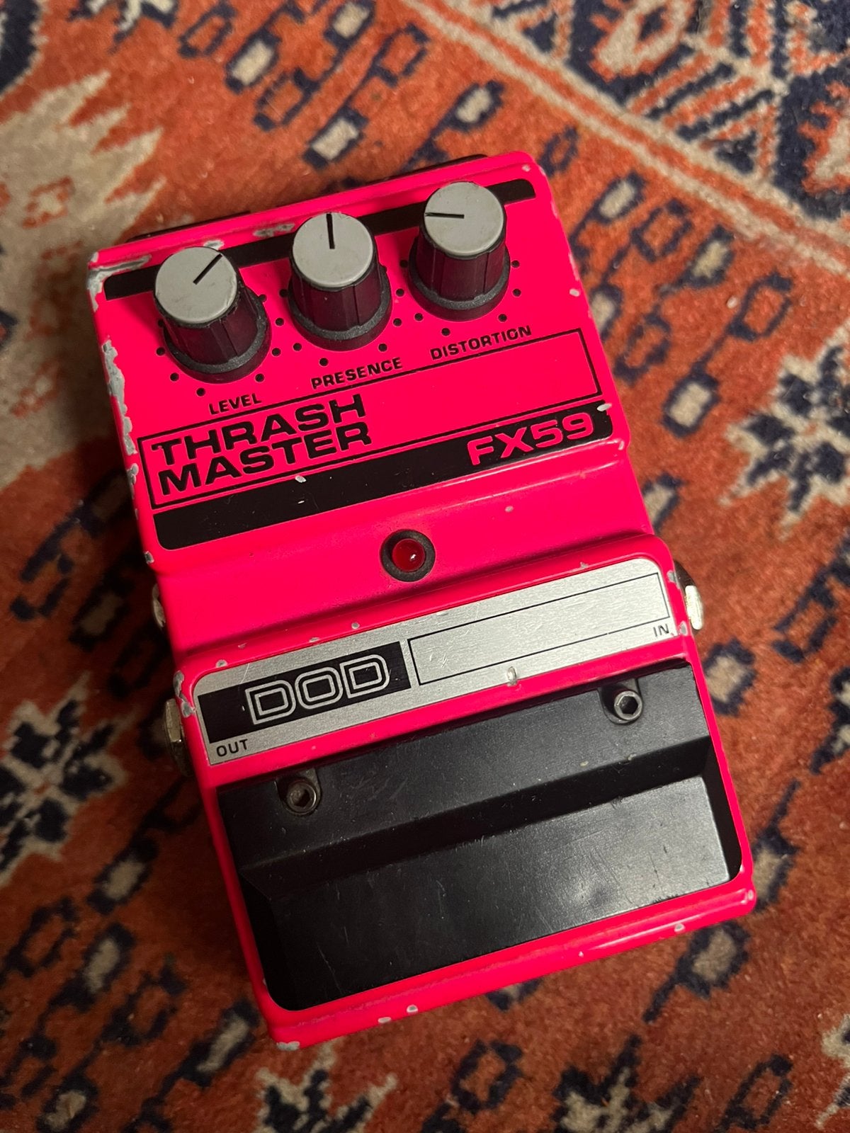 DOD Thrash Master FX59 Made in USA, Muziek en Instrumenten, Effecten, Ophalen of Verzenden, Gebruikt, Distortion, Overdrive of Fuzz