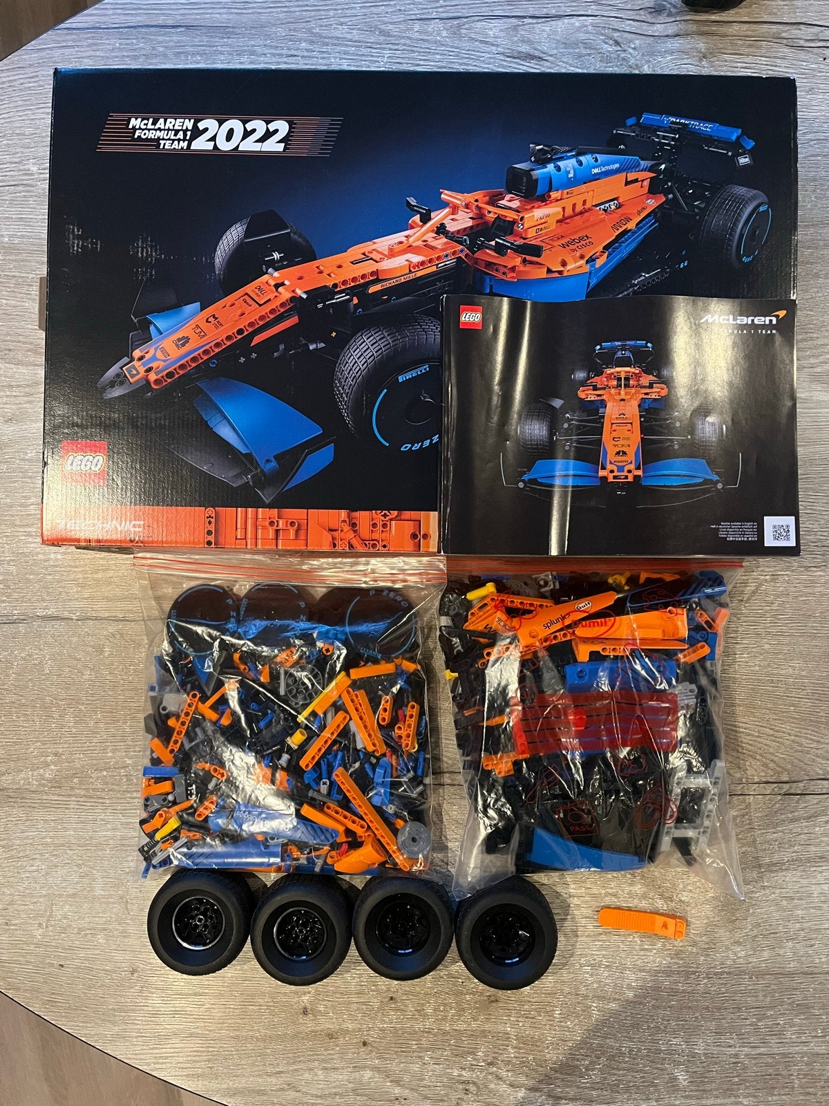 LEGO Technic McLaren Formule 1 Racewagen 2022, Ophalen of Verzenden, Zo goed als nieuw, Overige merken