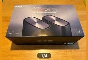 ASUS ZenWiFi XT8 (2 stuks) met wandbeugels, Ophalen, Zo goed als nieuw, Router, ASUS