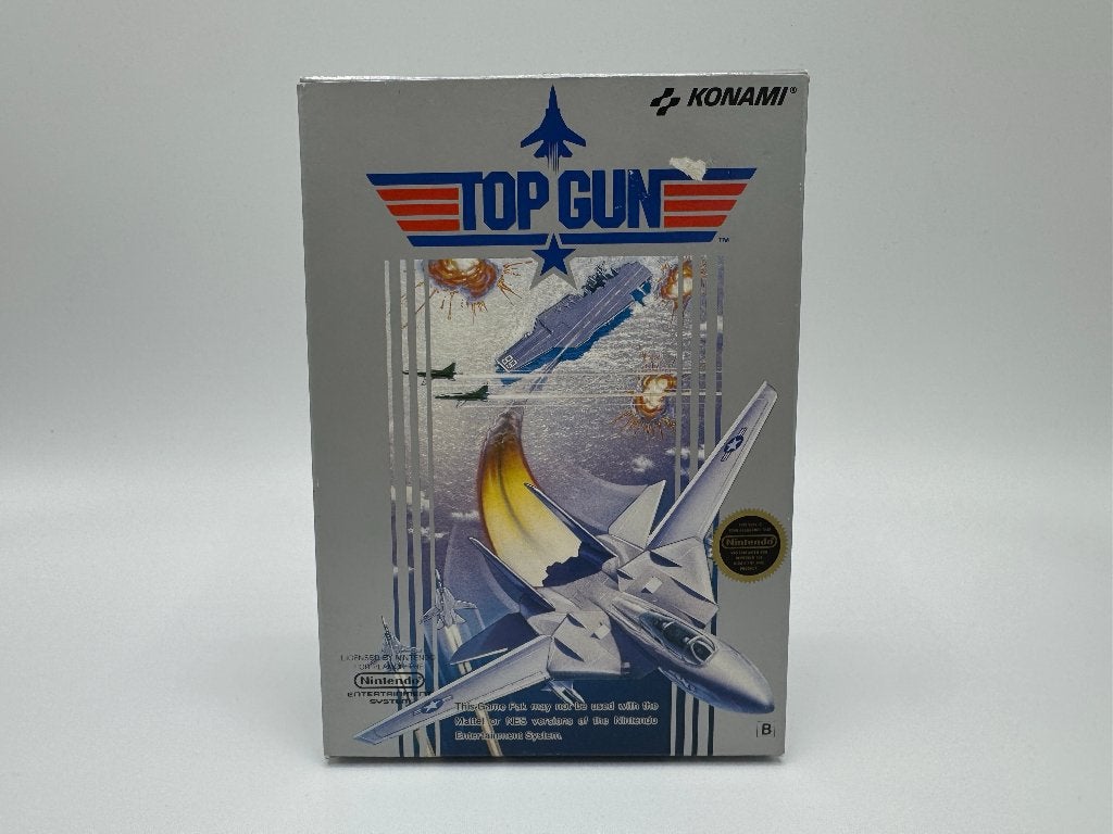 Top Gun - Hangtab - EEC/FRA - Nintendo NES, Spelcomputers en Games, Games | Nintendo NES, Gebruikt, Support@nintendo.eu, 1 speler