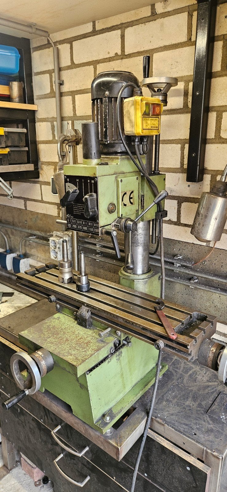 Huvema FB2 Freesmachine, Ophalen, Gebruikt, Overige soorten, Huvema