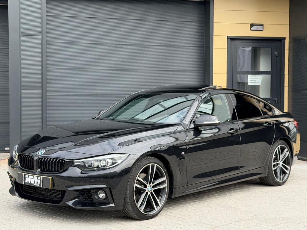 BMW 4-serie Gran Coupé 418i M Sport - M-Pakket - Automaat -, Auto's, BMW, Zwart, Bedrijf, Nieuw, 3 cilinders