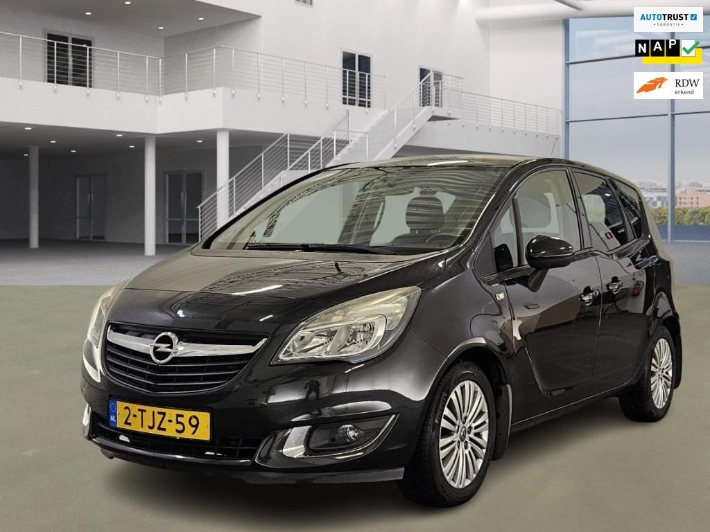 Opel Meriva 1.4 Turbo Design Edition / NL PRIJS 4499, Auto's, Opel, Bedrijf, Te koop, Meriva, ABS, Airbags, Airconditioning, Bluetooth