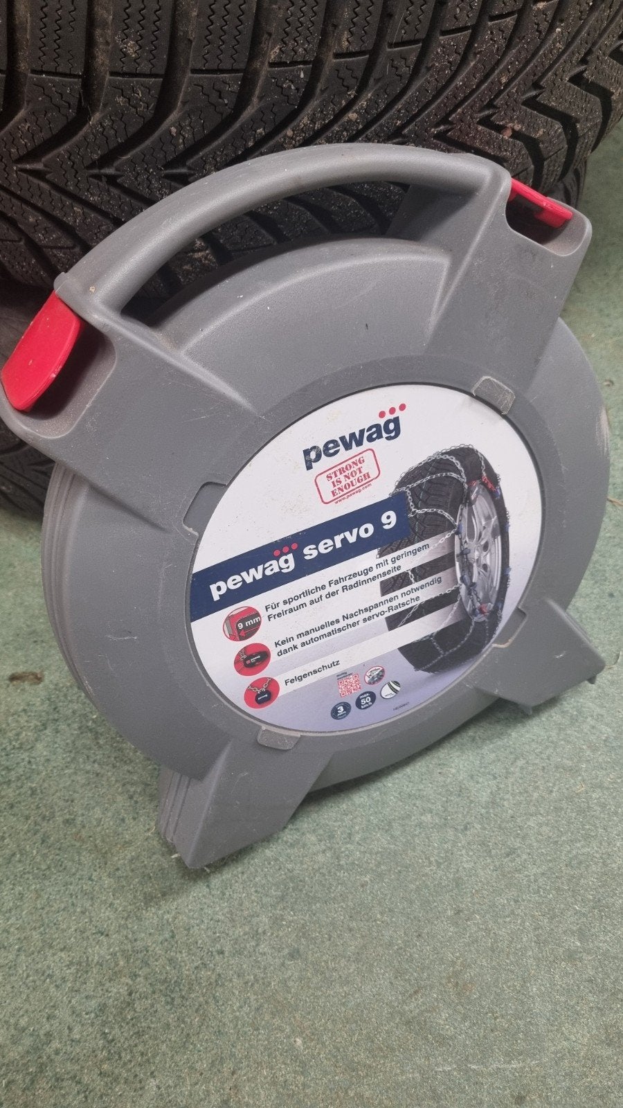 Sneeuwketting Pewag Servo 9, Ophalen of Verzenden, Zo goed als nieuw