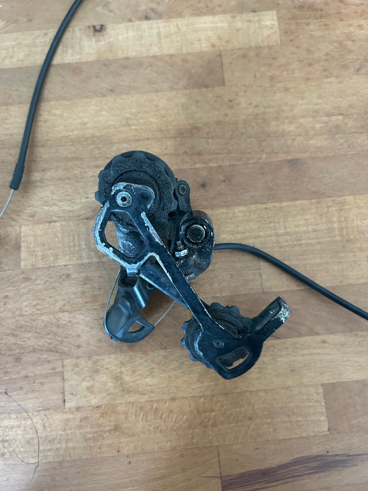 SRAM X4 Derailleur en Cassette Set, Ophalen of Verzenden, Gebruikt, Mountainbike, Derailleur of Ketting