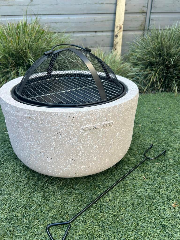 Tafel Vuurschaal & bbq van create (nieuw), Ophalen, Nieuw