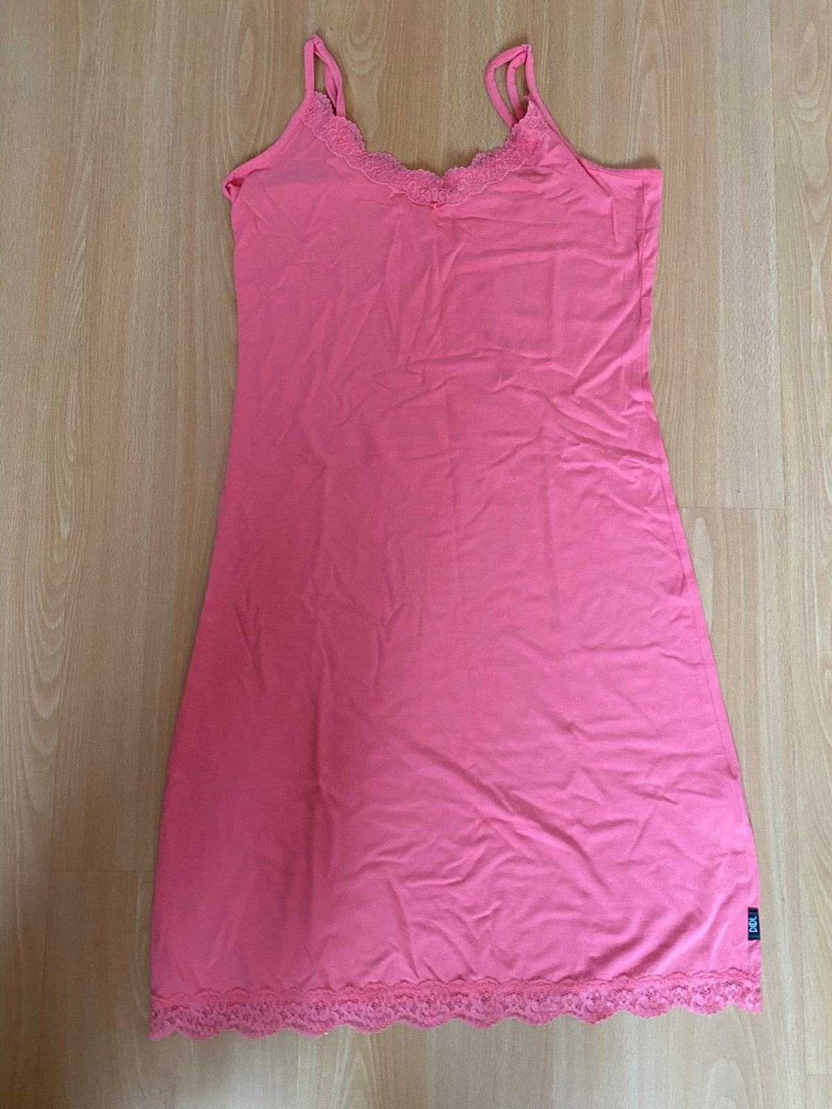 Didi roze korte Slipdress / onderjurk mt. M, Kleding | Dames, Maat 38/40 (M), Ophalen of Verzenden, Zo goed als nieuw, Knielengte