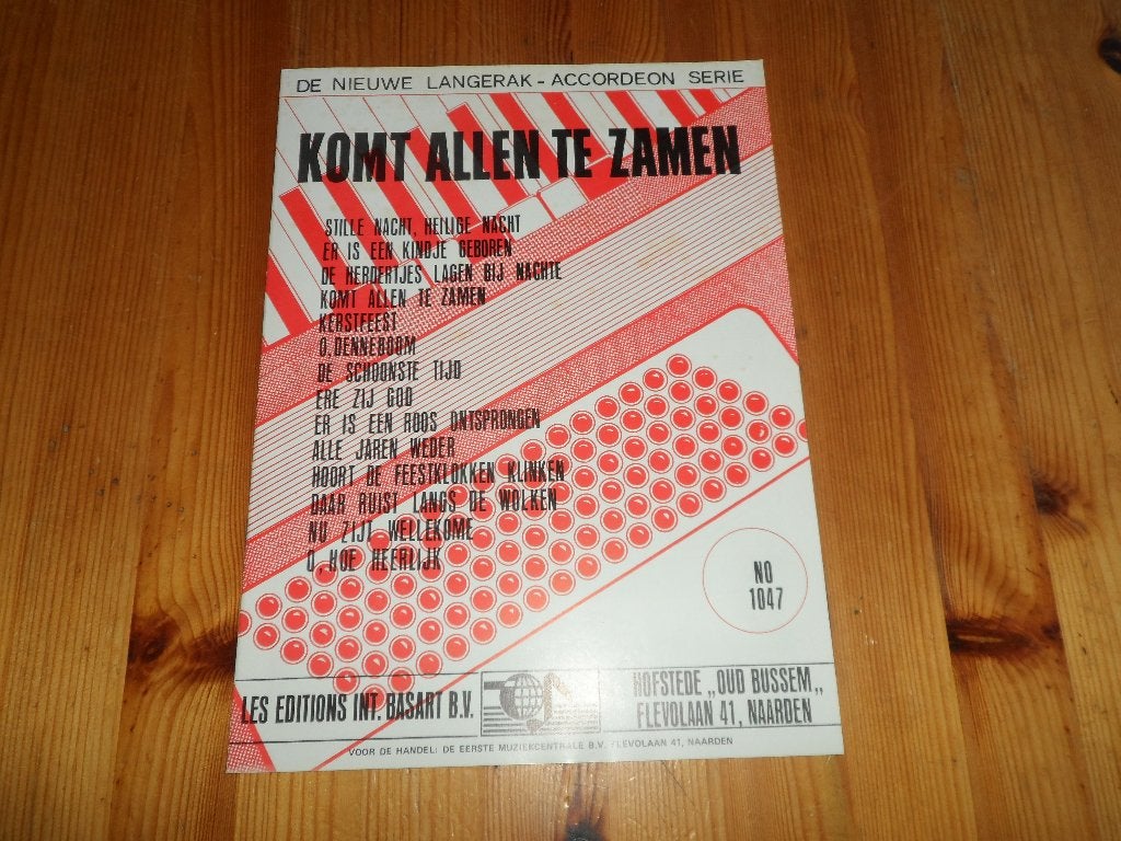 De nieuwe langerak serie, Ophalen of Verzenden, Artiest of Componist, Populair, Accordeon