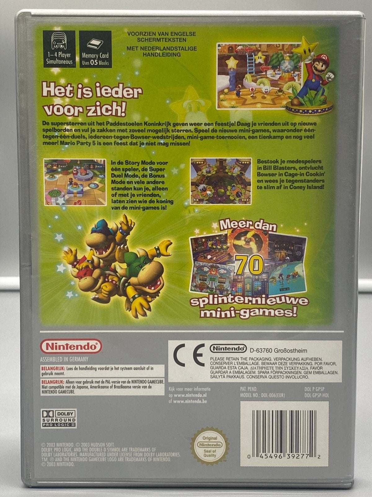 Mario Party 5 - Nintendo GameCube - Compleet In Doos, Spelcomputers en Games, Games | Nintendo GameCube, Nintendo, Www.nintendo.com