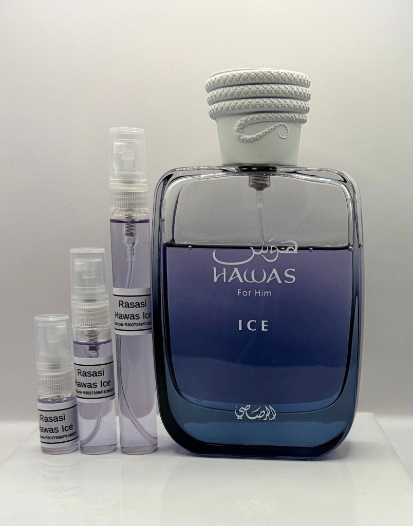 Rasasi - Hawas Ice parfum sample | decant 2ml-5ml-10ml, Verzenden, Nieuw