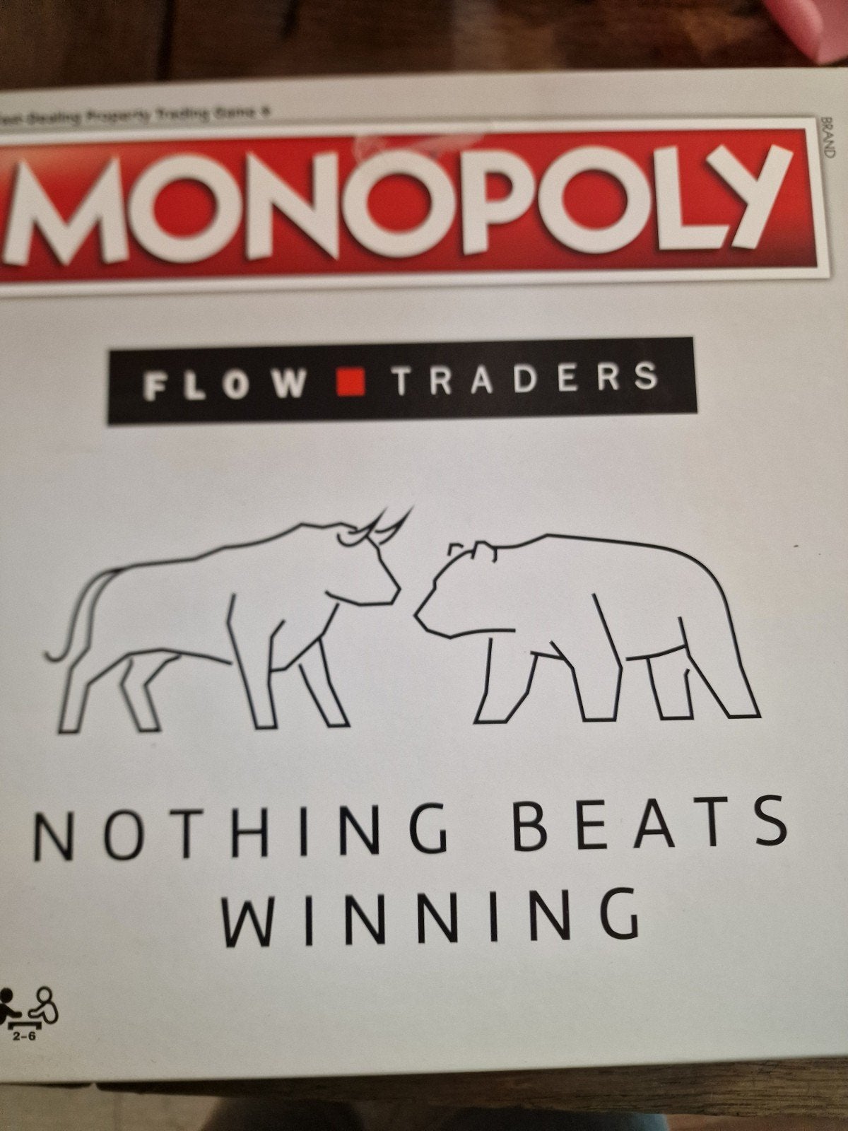 Monopoly Flow Traders - Limited Edition, Drie of vier spelers, Ophalen, Zo goed als nieuw, Hasbro