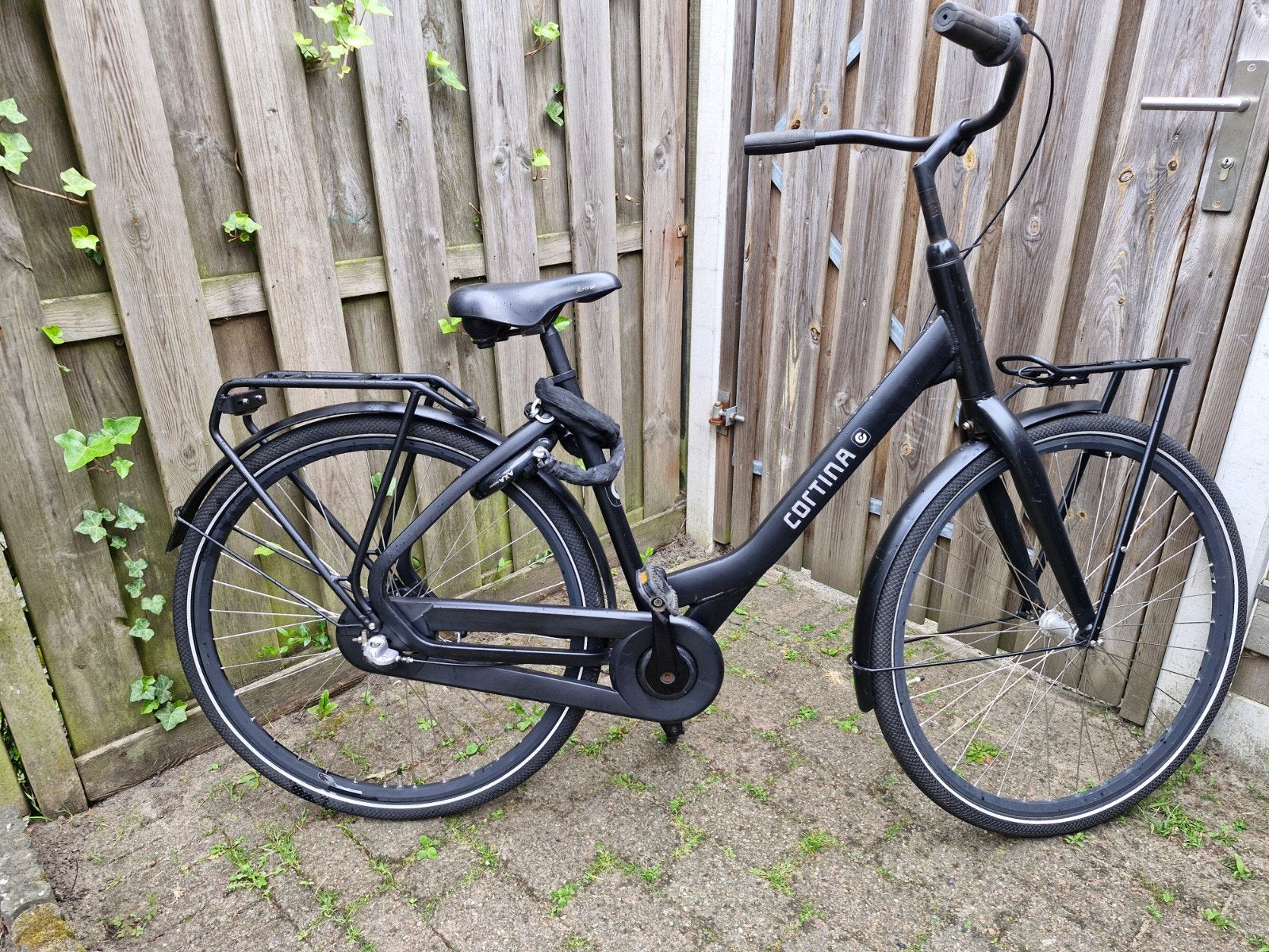 Cortina fiets 28 inch, 3 versnellingen, terugtraprem, Ophalen