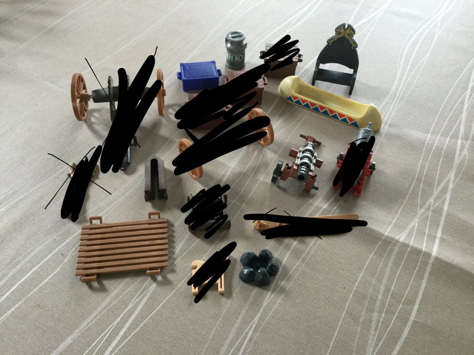 Playmobil kano ed…, Ophalen of Verzenden, Zo goed als nieuw
