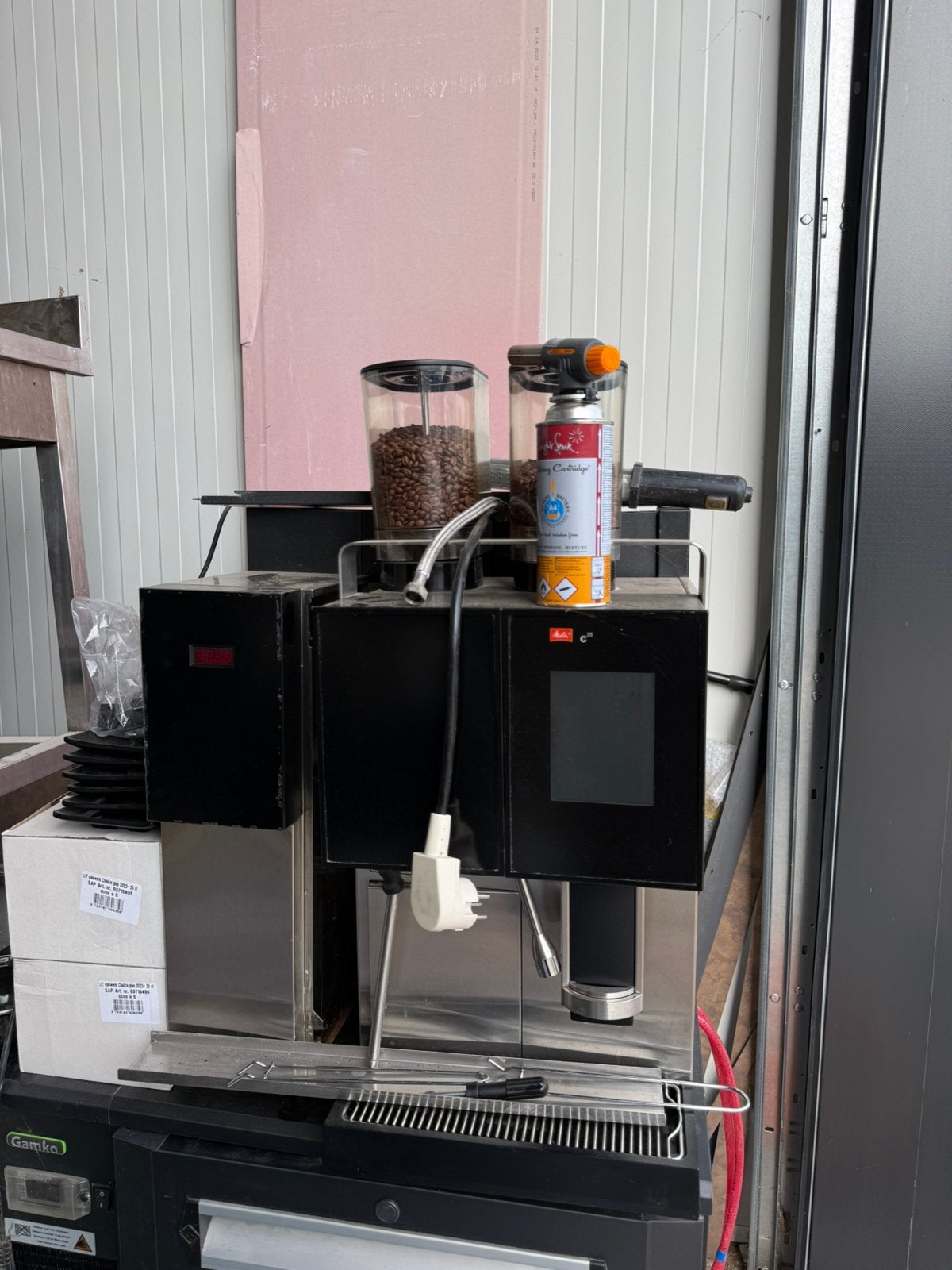 Koffiezetapparaat HORECA melitta, Witgoed en Apparatuur, Koffiezetapparaten, 10 kopjes of meer, Ophalen of Verzenden, Zo goed als nieuw