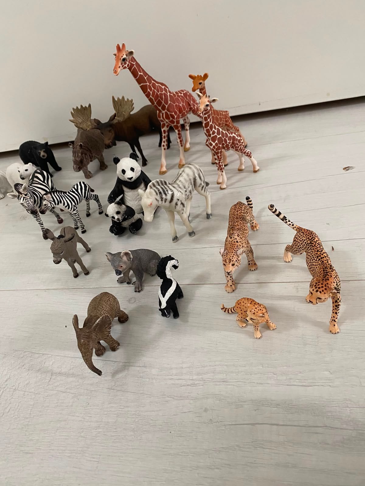 Grote collectie Schleich wilde dieren figuren, Ophalen of Verzenden, Gebruikt, Jongen of Meisje