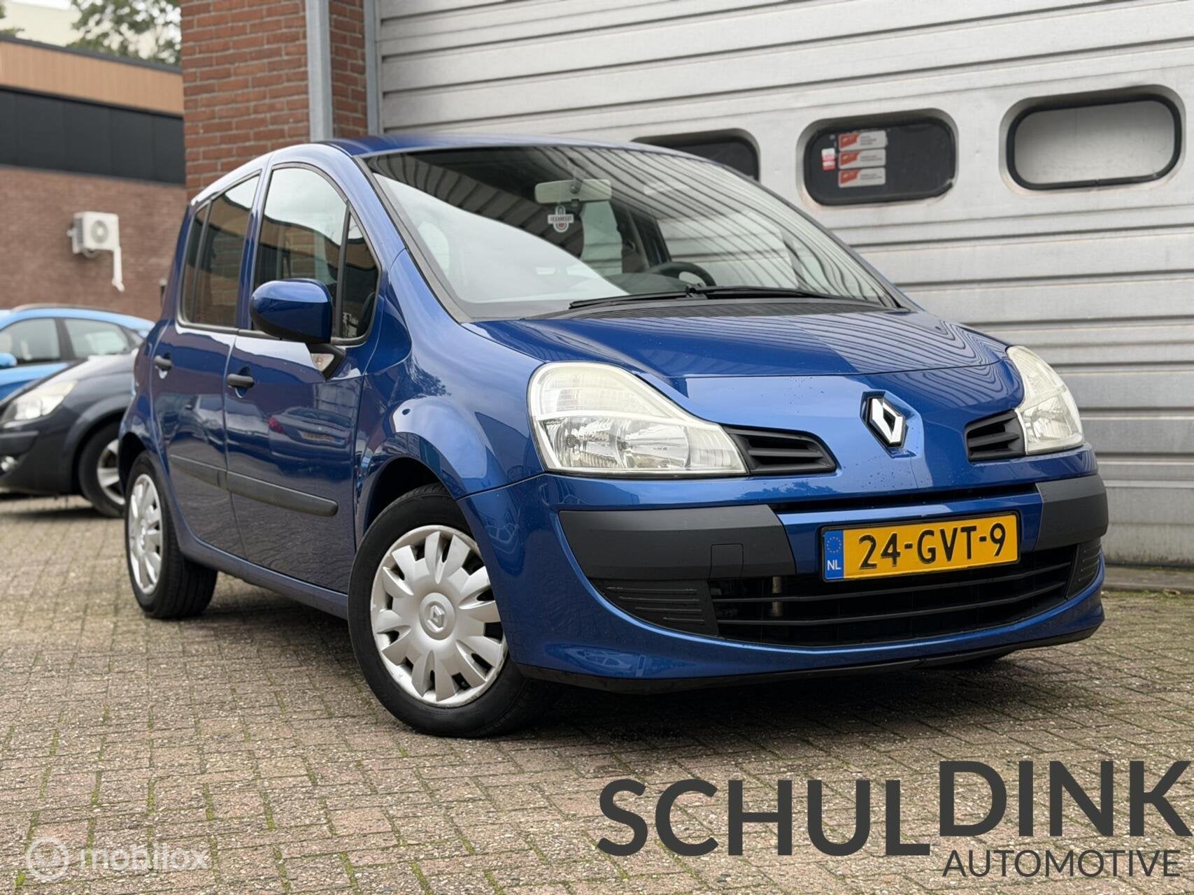 Renault Modus 1.6-16V Expression AIRCO|AUTOMAAT|CRUISE CONTR, Auto's, Gebruikt, 4 cilinders, Blauw, Origineel Nederlands