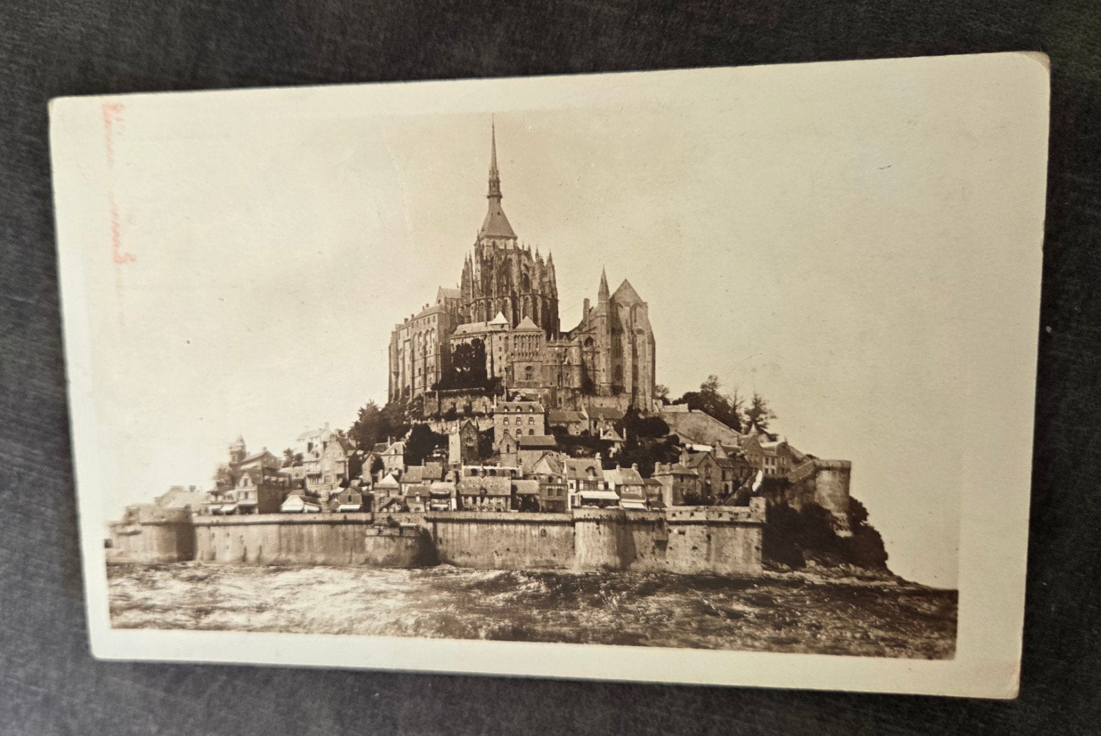 Oude Ansichtkaart Mont Saint-Michel (Gelopen, Voor 1920), Verzenden, Voor 1920, Gelopen, Frankrijk