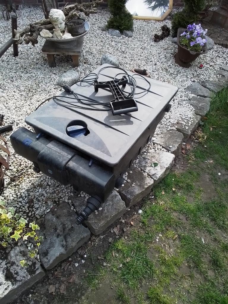 14980) OASE BITRON 360 filterton met lamp, Ophalen of Verzenden