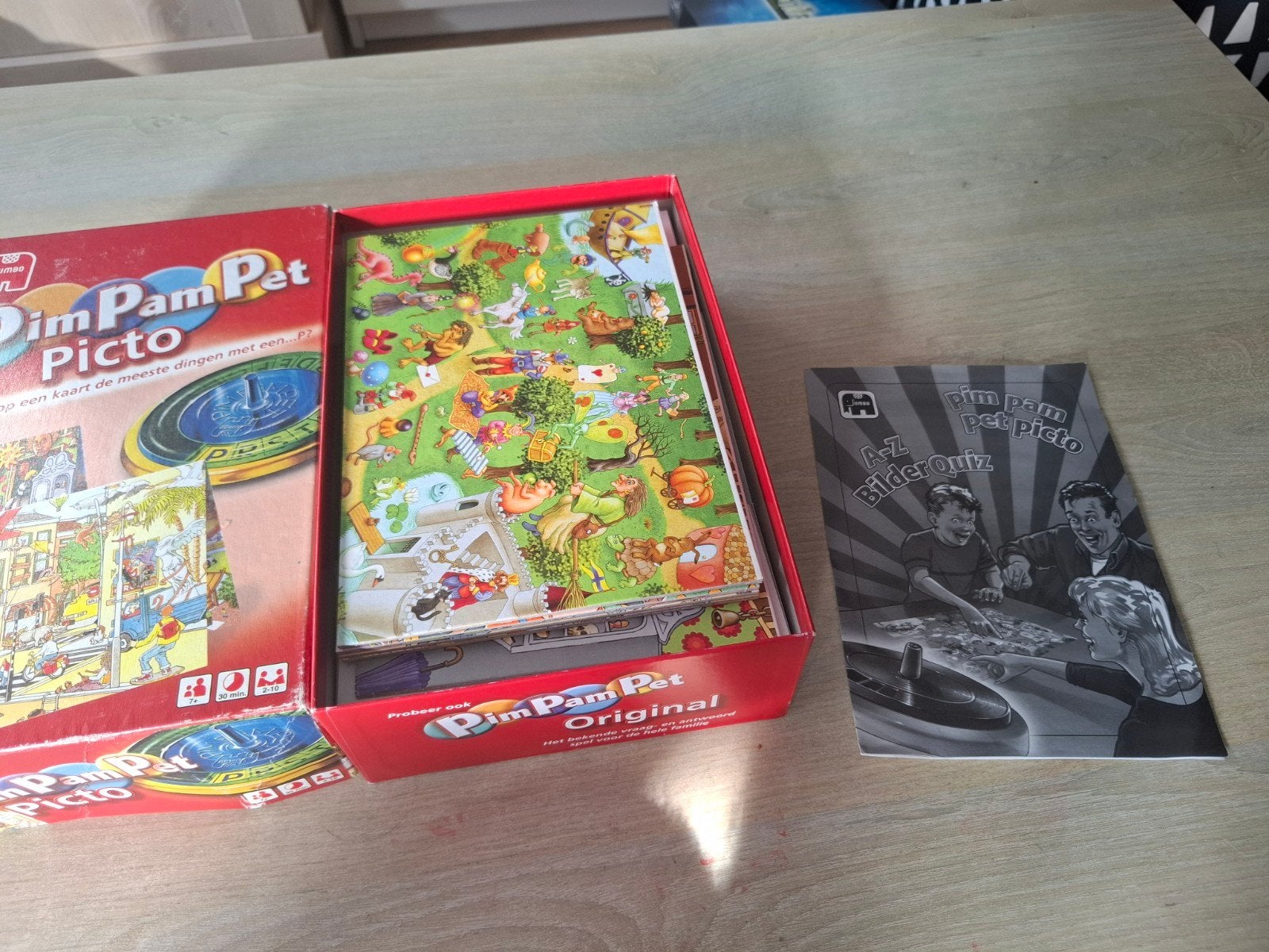 Pim Pam Pet Picto - Gezellig familiespel, Gebruikt, Ophalen of Verzenden, Drie of vier spelers, Info@jumbo.eu