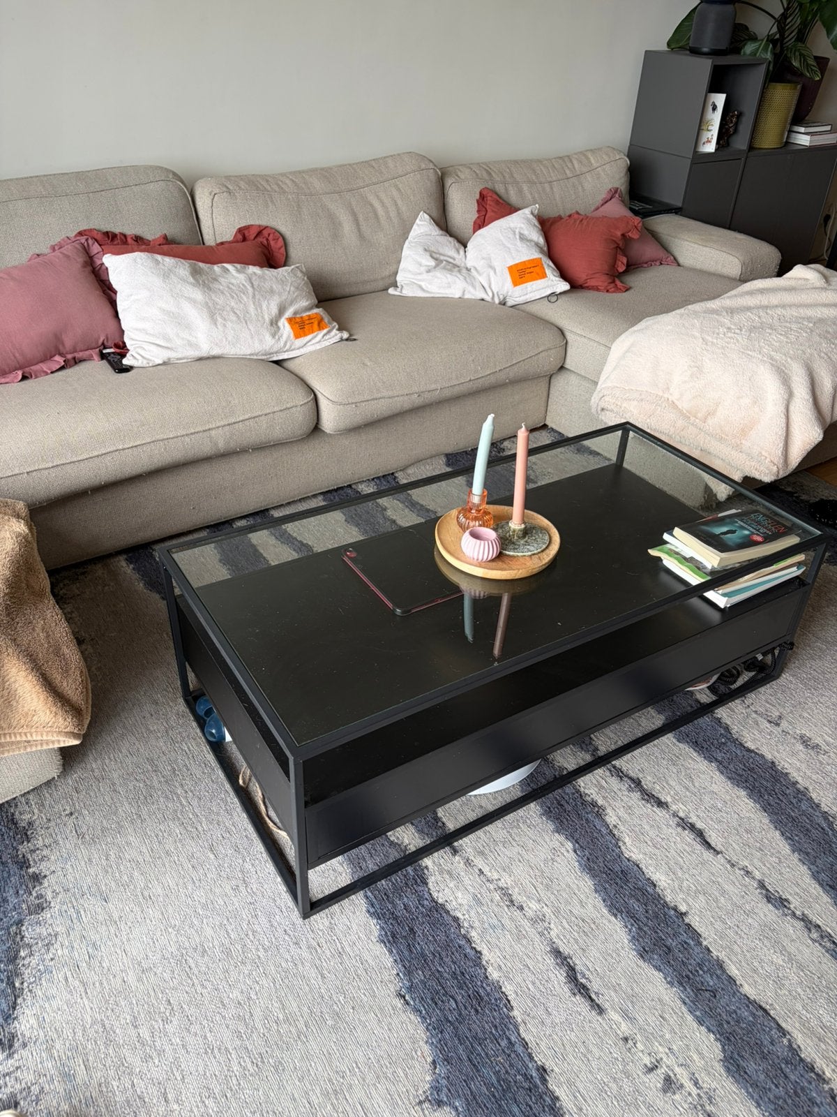 Salontafel, Ophalen, Gebruikt, 100 tot 150 cm, 50 tot 100 cm