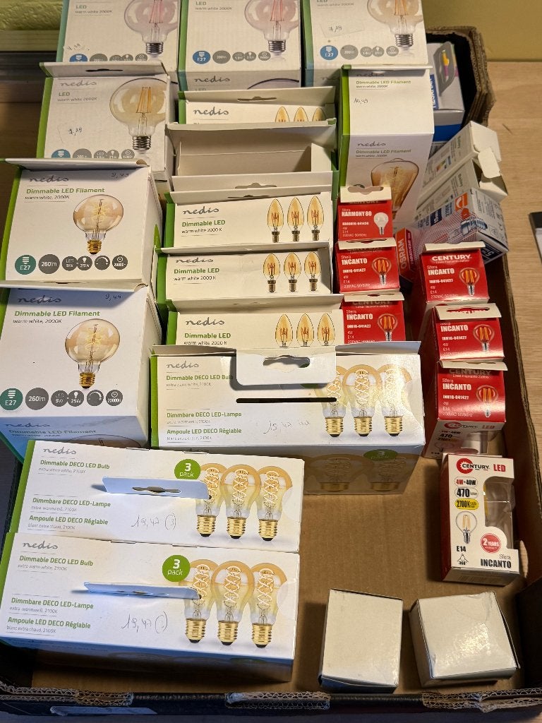 Pakket diverse lampen LED, ontladingslampen, Overige typen, Nieuw, Overige fittingen, Ophalen of Verzenden