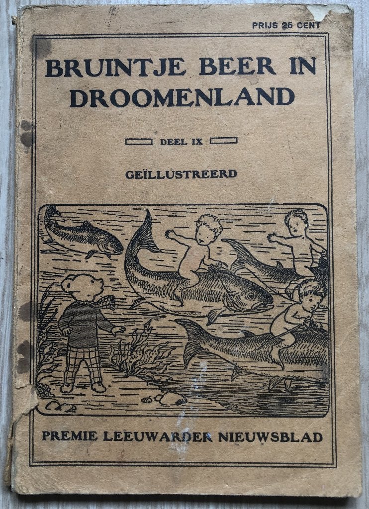 BRUINTJE BEER IN DROOMENLAND - DEEL IX - 1934, Boeken, Eén stripboek, Ophalen of Verzenden, Zo goed als nieuw