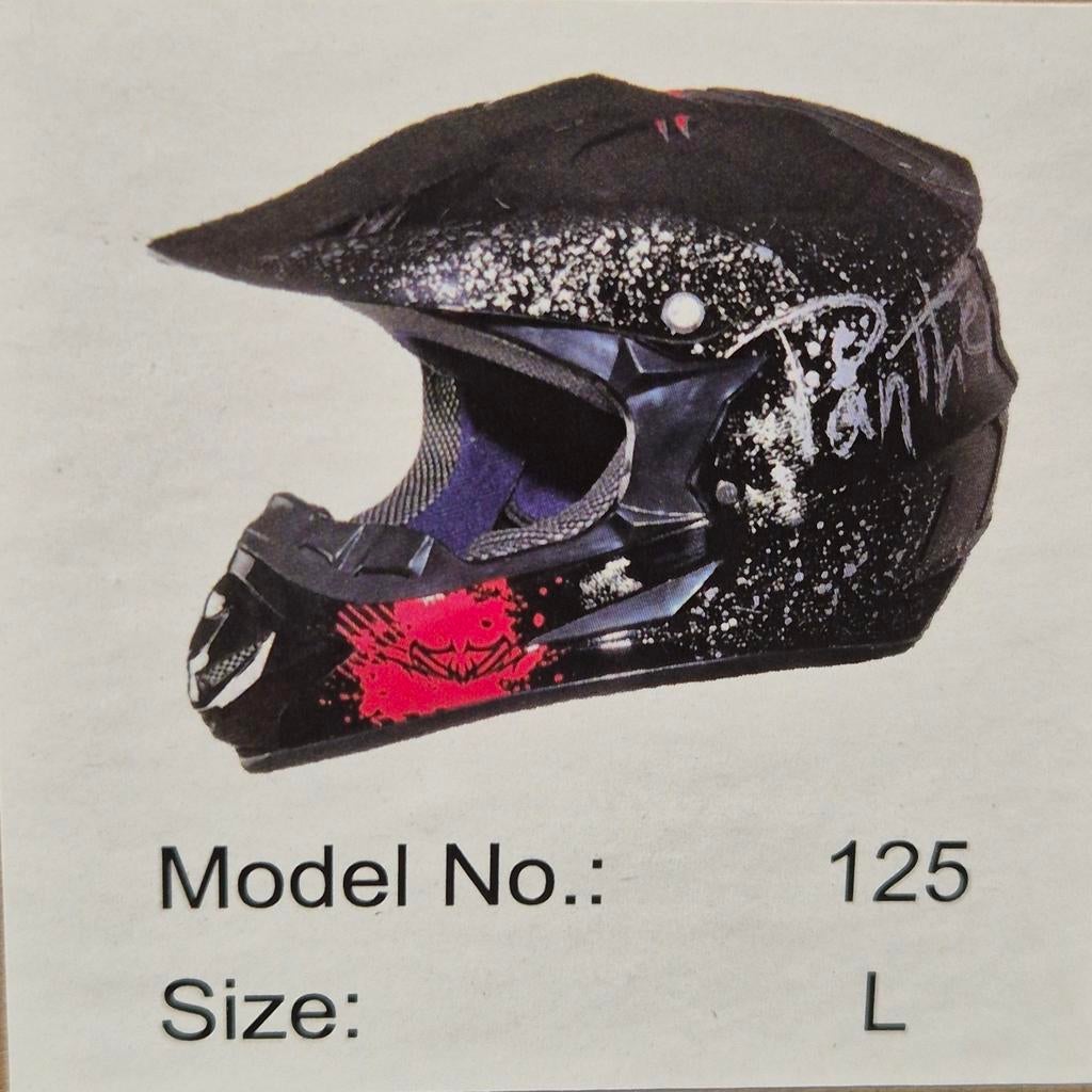 Crosshelm Model 125 Ultra – Diverse Maten XS t/m XL, Motoren, Overige merken, Offroadhelm, Onbekend, Ophalen of Verzenden