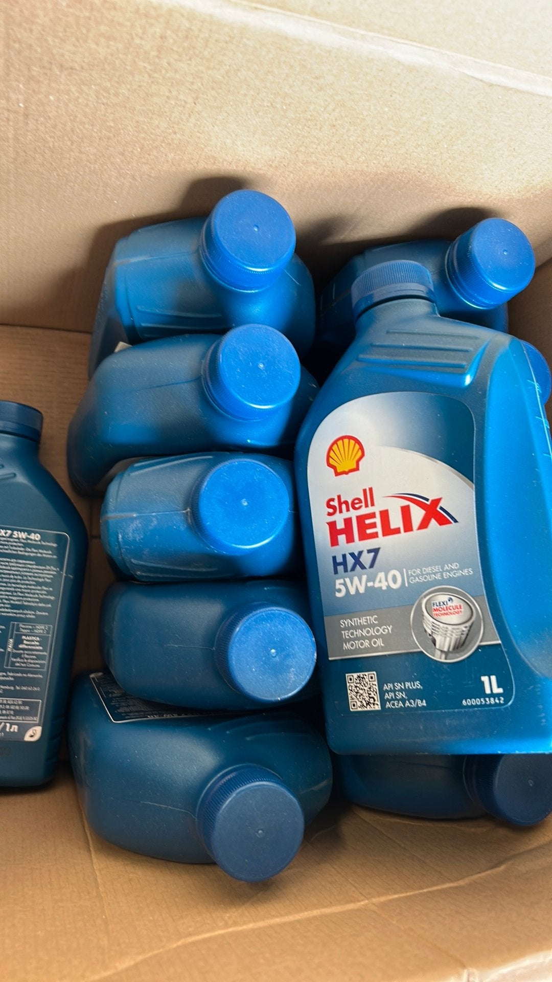 5W-40 shell helix, Ophalen of Verzenden