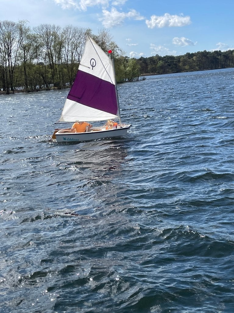 Mooie Optimist, Ophalen, Gebruikt, Polyester, Optimist